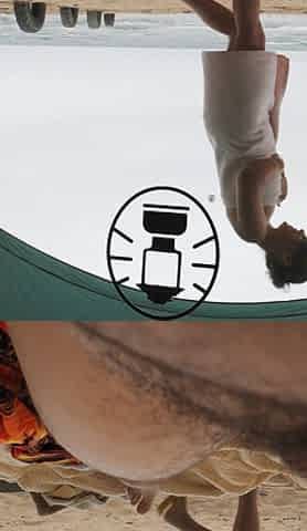 ..oh My God!! My Dick Is Showing. Random Sex on the Beach with a Stranger, in a Transparent Tent.