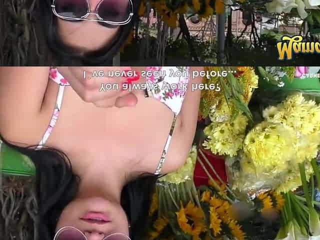 Carne Del Mercado - Latin chick Teen Picked Up For Her 1st Trio