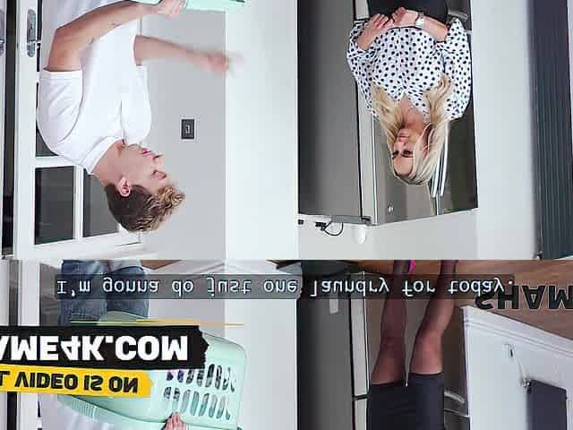 SHAME4K. mother I'd like to fuck likes my immodest laundry!