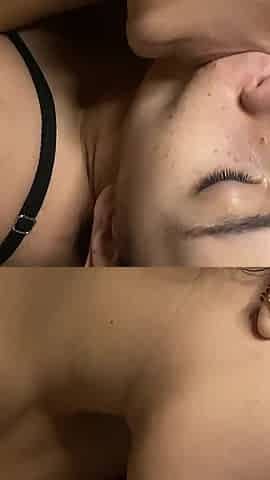 My Stepsister Fucks My Throat with Her Huge Tongue
