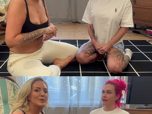 Give Us a Lift - Hot Threesome