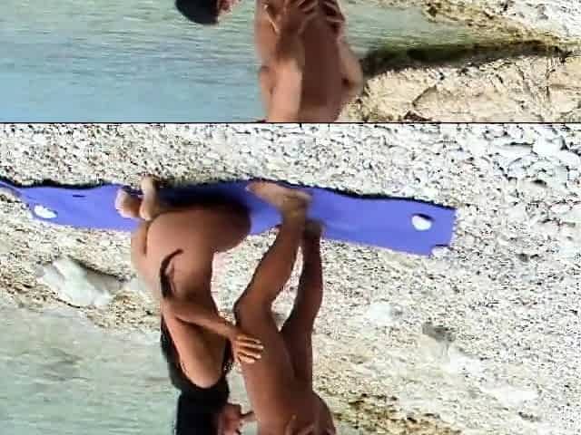 London Couple's Beach Adventure