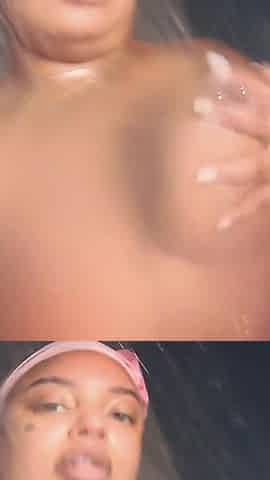 BBW Goddess Shower Tits
