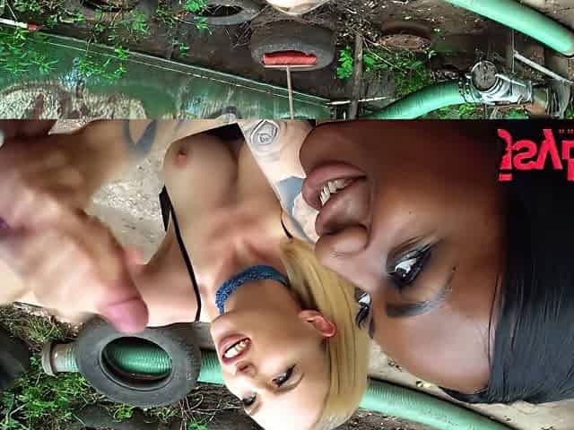 Outdoor Anal Mit Hobbynutten Vom Strassenstrich Josy Black
