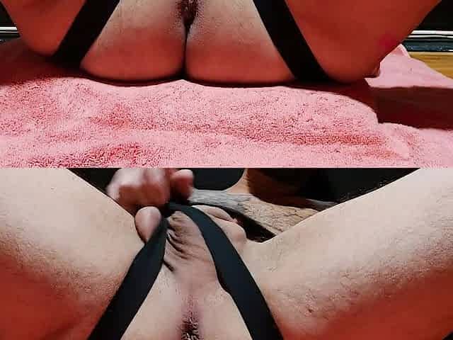 Myself in One more Session of Inserting Fingers and Toys in my Constricted Butt