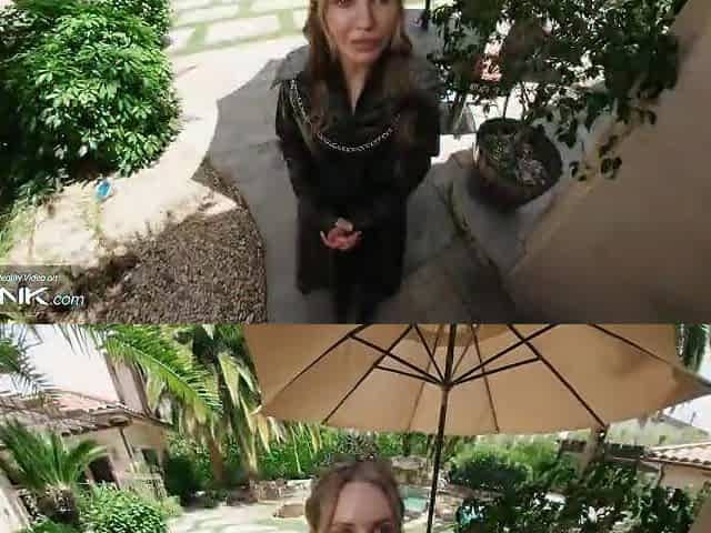 VR Conk: Sexy Golden-haired From Game Of Thrones Sucks A Giant Penis In Porn Parody pt.1