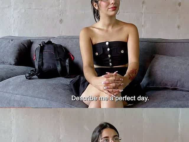 This LATINA TEEN had her first ORGASM