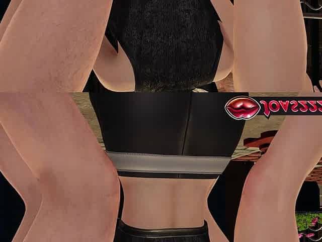 Group Sex with Big Tits in 3D Animation - Sucking Two Big Dicks in a Blowjob, Reverse Cowgirl Double Penetration
