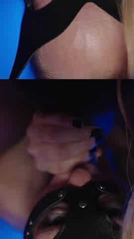 Lexxi Frost Sucks Thick Cock and Balls