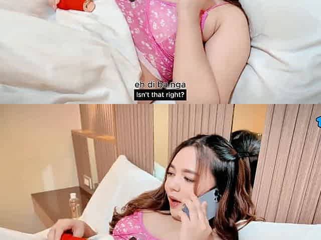 Thick college damsel Sharinami wanks with her sugar daddy's wooly pussy, cumming hard.