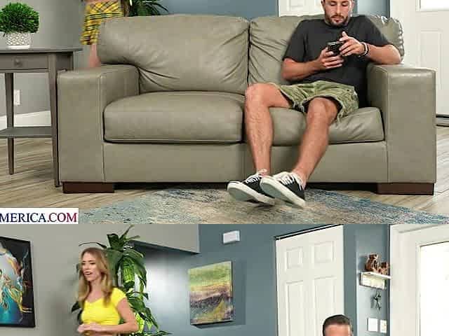 Sexy blonde Anya Olsen has no regrets sending a nude video to her boyfriend's friend