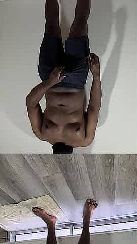 Sucking the Ebony Chap's Shlong In advance of That guy Cums