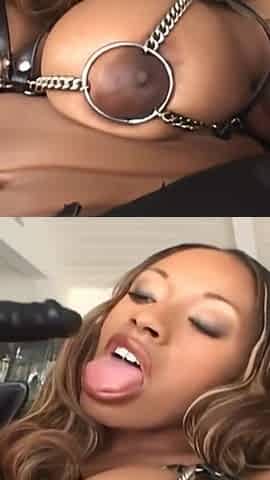 Beautiful Black Girl with Deep Pussy
