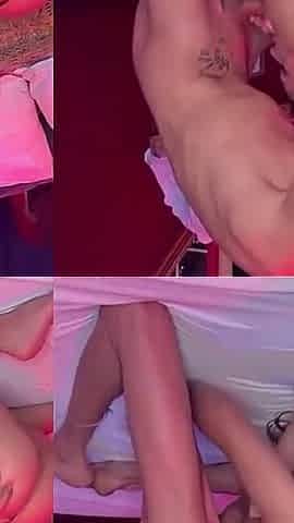 Skinny Guy Fucking the Hot, Curvy Brunette.