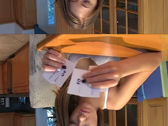 Strip Poker With Skinny Teen 18+ Girl