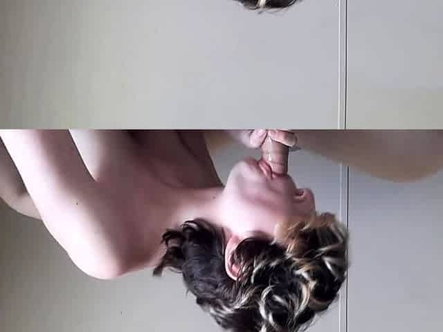 Perfect Teen Babe Sucks and Swallows