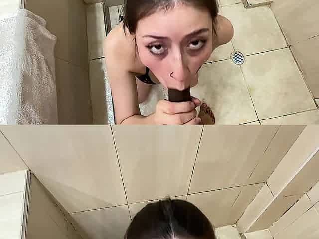 A stranger spies on me and secretly has sex with me in the jacuzzi.