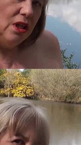 Pissing by the Lake