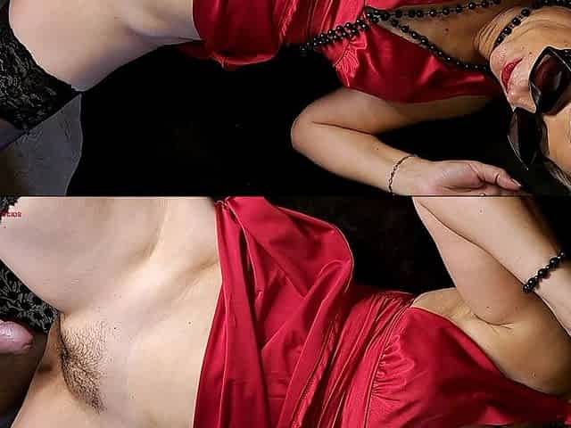 50y Cougar Bitch Mature Raw Real - Cum Inside Pussy