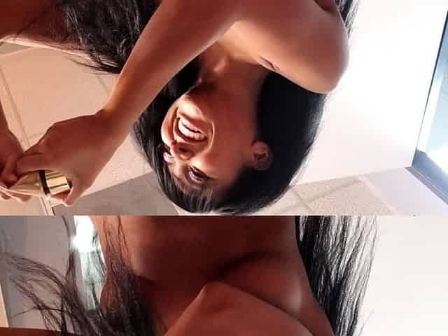 Lewd amateur brunette teen meg davis webcam masturbation