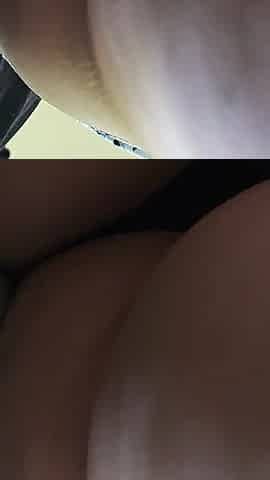 Omg!!! Almost Seen by Subway Passengers When Stranger Cums Hard Inside Her Panties