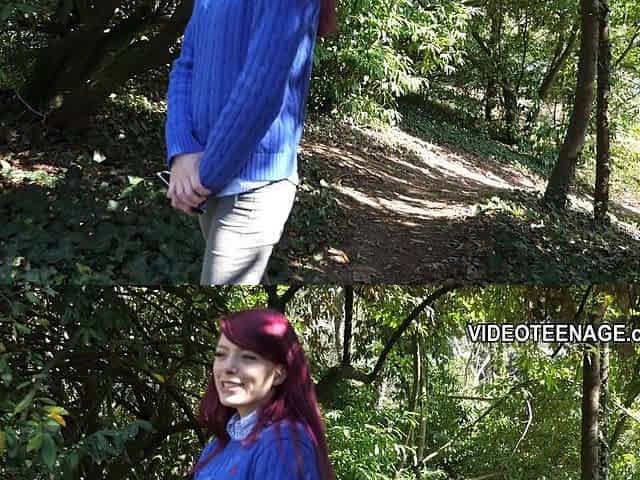 cute small eighteen year beauty does porn casting
