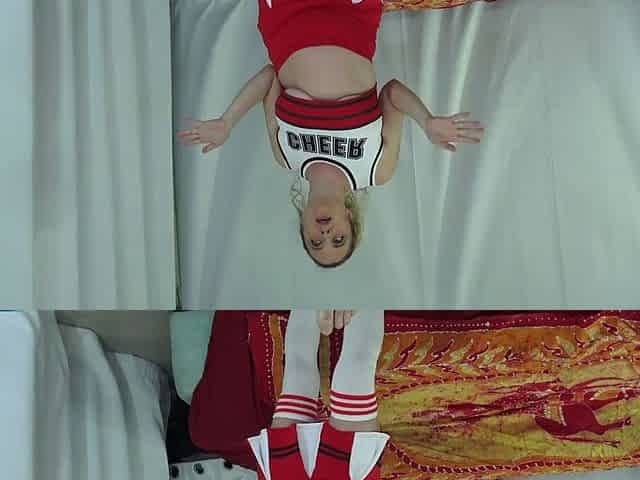 Cheerleader fucks the coach to make the pep squad