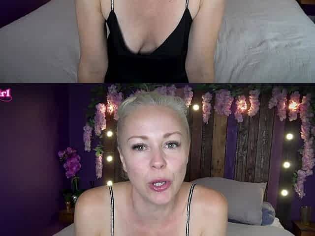 Cheeky Downblouse Tease: Cum on My Tits at the End of the Night