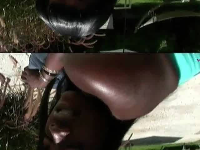 Toying with a ebony gals butt leads to some serious vagina licking and hawt banging