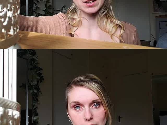 Blonde teen Sierras first erotic masturbation video