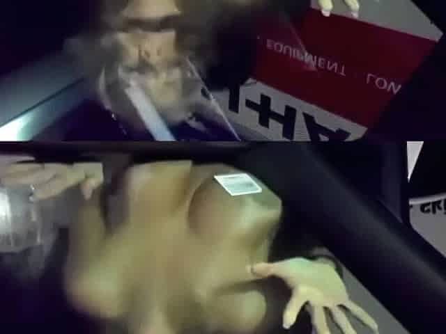 Hotwife Pounded Against Windscreen by BBC