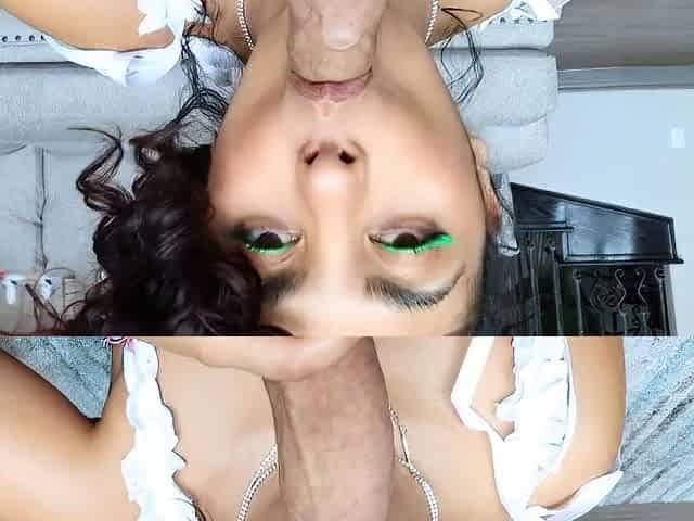 desi mamta - family friend in a jean skirt gives me her