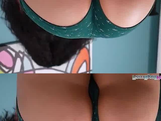 My stepsister has a damn precious kewl booty