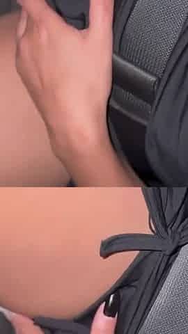 I Teased This Bastard Until He Stopped the Car and Fucked Me Very Tasty Cumming in My Little Mouth at the End
