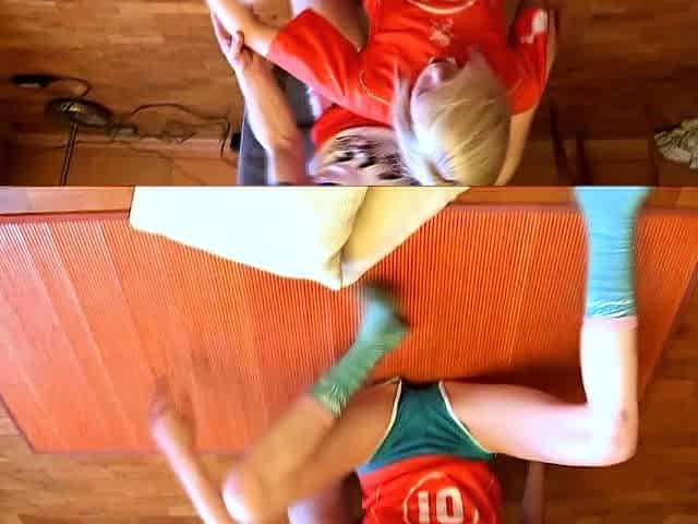 French amateur teen spreading fingering part6