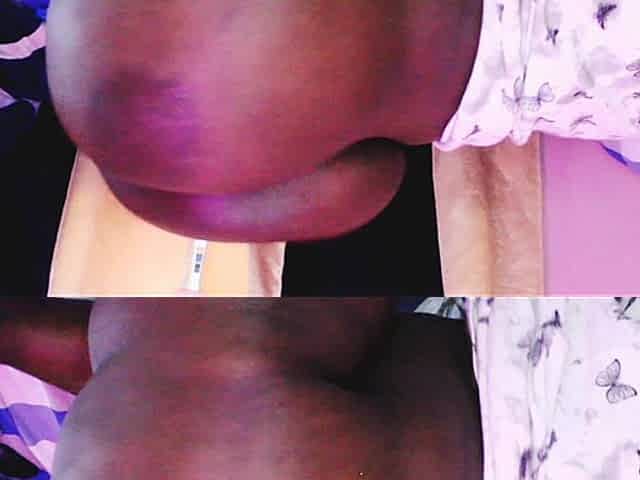 Huge Ass SSBBW Oiled Ass Clap and Fart
