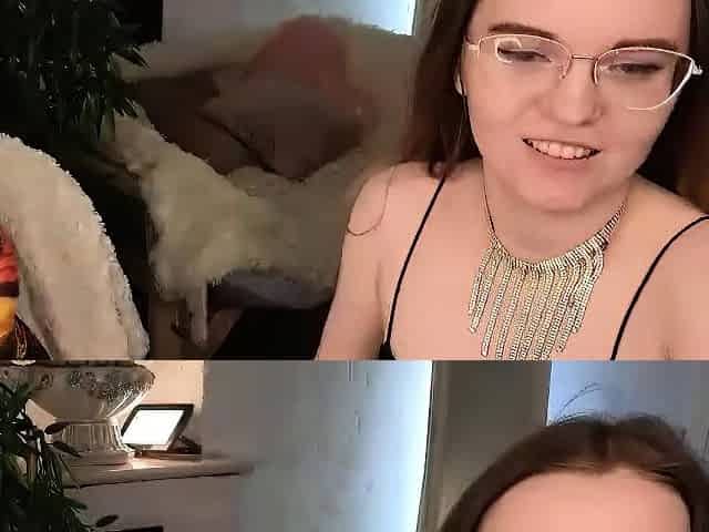 Cute amateur webcam teen girl toying pussy on webcam