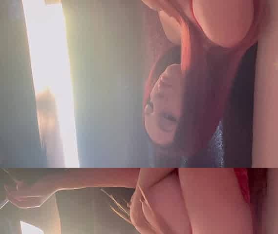 Italian Big Tits MILF Smoking Cigarette and Showing Her Big Juicy Boobs Horny Af Long Hait Stepmom