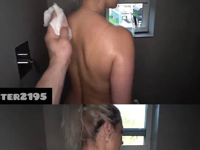 step Mamma makes me bang her hard in the shower coz Daddy hasn't drilled her in a whilst.