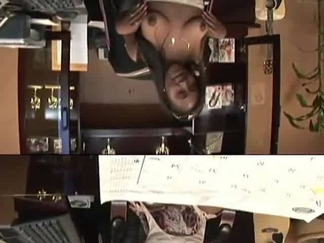 Black doxy would do everything to get the job that pays well!