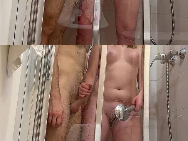 Caught Peeking on my Hawt Step Sister Showering