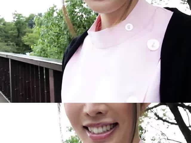 pretty japanese gives handjob and blowjob