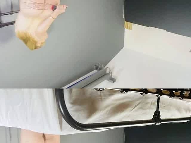Blonde teen dildo casting video