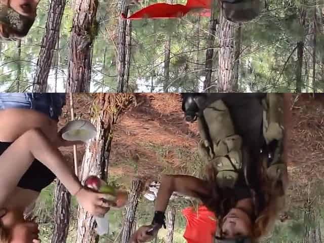 Amanda Rojas And Yenny Contreras In Latina Pussy-eating Outdoors In Jungle Insurgent Camp