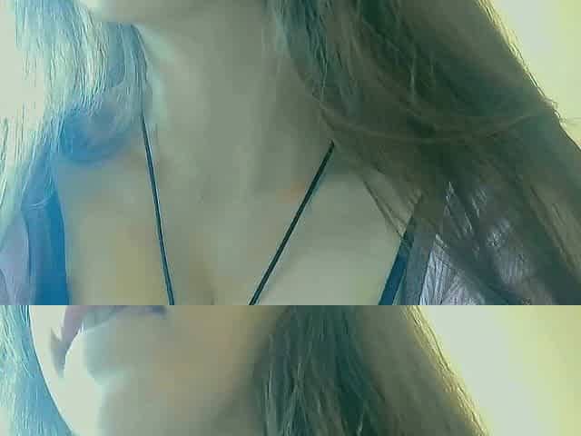 Cute student touching and teasing whilst alone at home