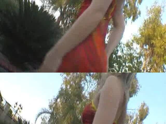 Sunny Lane All Wet in the Jacuzzi