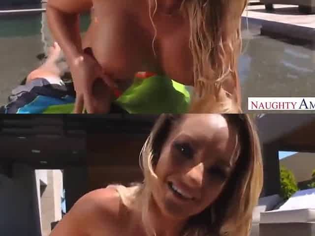 Cali Carter In The Pool