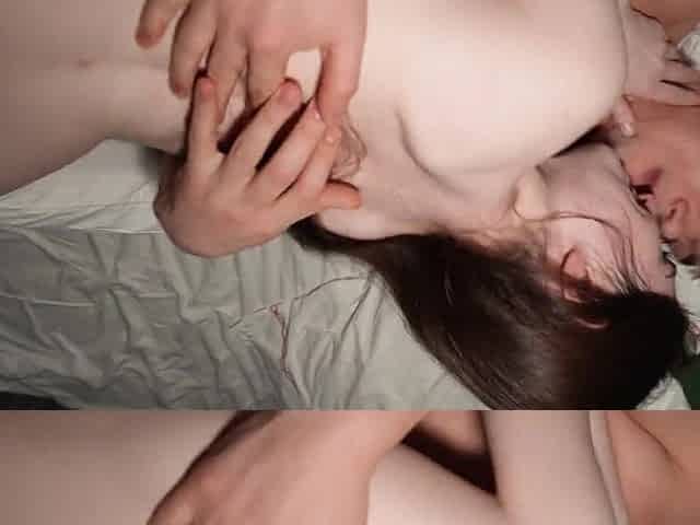 I Feel how Him Finish Inside my Soaked Vagina During Hawt Sex