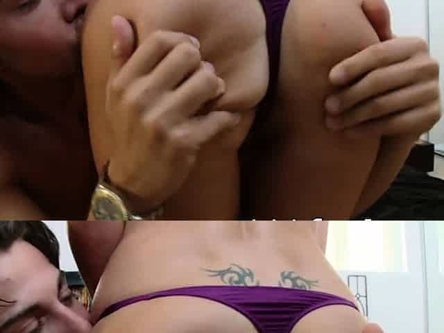 Blonde All Natural Titted MILF Serves Up Steamy Cumshot and