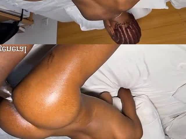 nasty ebony teen screws her most good allies brother and that guy cums on her cunt